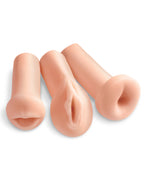 Pipedream Extreme Toyz All 3 Holes Masturbators > Sex Toys For Men > Masturbators > Manual