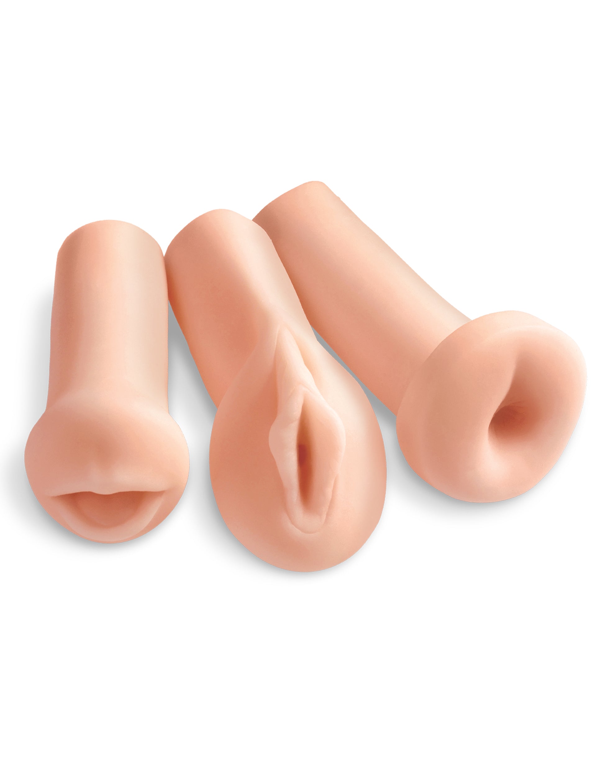 Pipedream Extreme Toyz All 3 Holes Masturbators > Sex Toys For Men > Masturbators > Manual