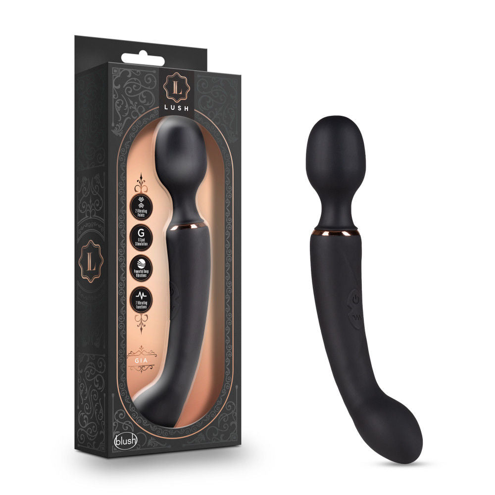 Lush Gia (Black) – Dual-Ended Vibrator Secondary image