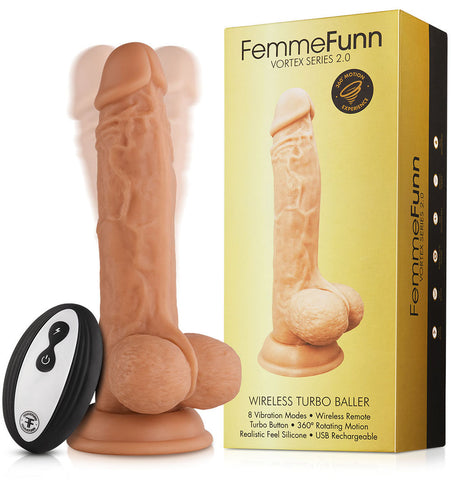 Wireless Turbo Baller Rechargeable Realistic Vibrator Cream DONGS Vibrating