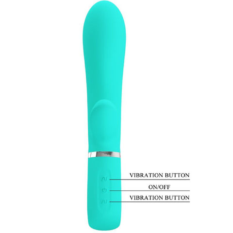 Thomas Super Soft Silicone Rabbit Vibrator with G-Spot Stimulation VIBRATORS-RABBIT
