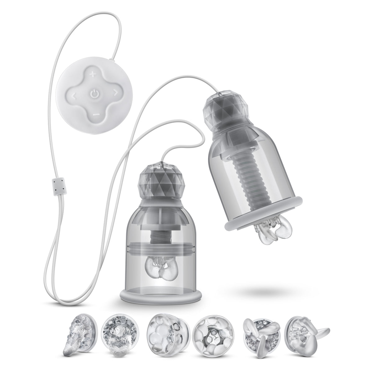 Temptasia Titillator – Variable Speed Nipple Stimulator with Attachments > Sex Toys > Nipple Stimulators