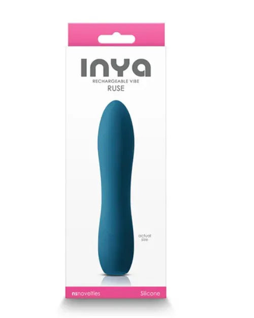 Inya Ruse – Sleek 3.94 Inch Silicone Vibrator with Ten Settings > Vibrators > Standard Vibrators