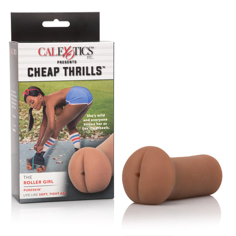 Cheap Thrills Roller Girl Male Masturbation Sleeve Toy Plush Strokers - Manual