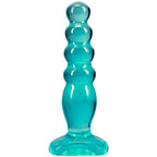 Doc Johnson Crystal Jellies (Teal) – 5 Inch Soft Anal Plug > Anal Range > Butt Plugs