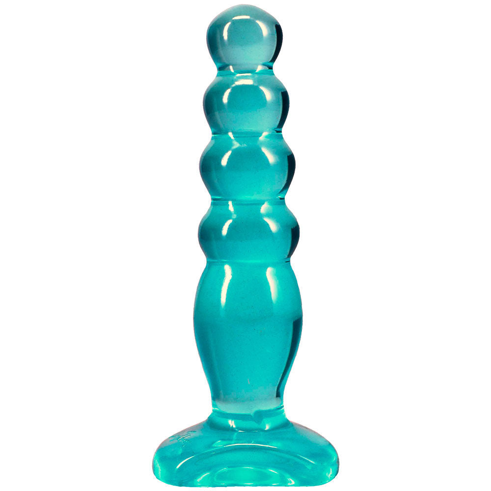 Doc Johnson Crystal Jellies (Teal) – 5 Inch Soft Anal Plug > Anal Range > Butt Plugs