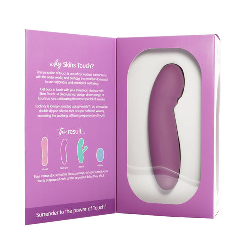 Skins Touch The Glee Spot 155mm Silicone Vibrator Vibrators