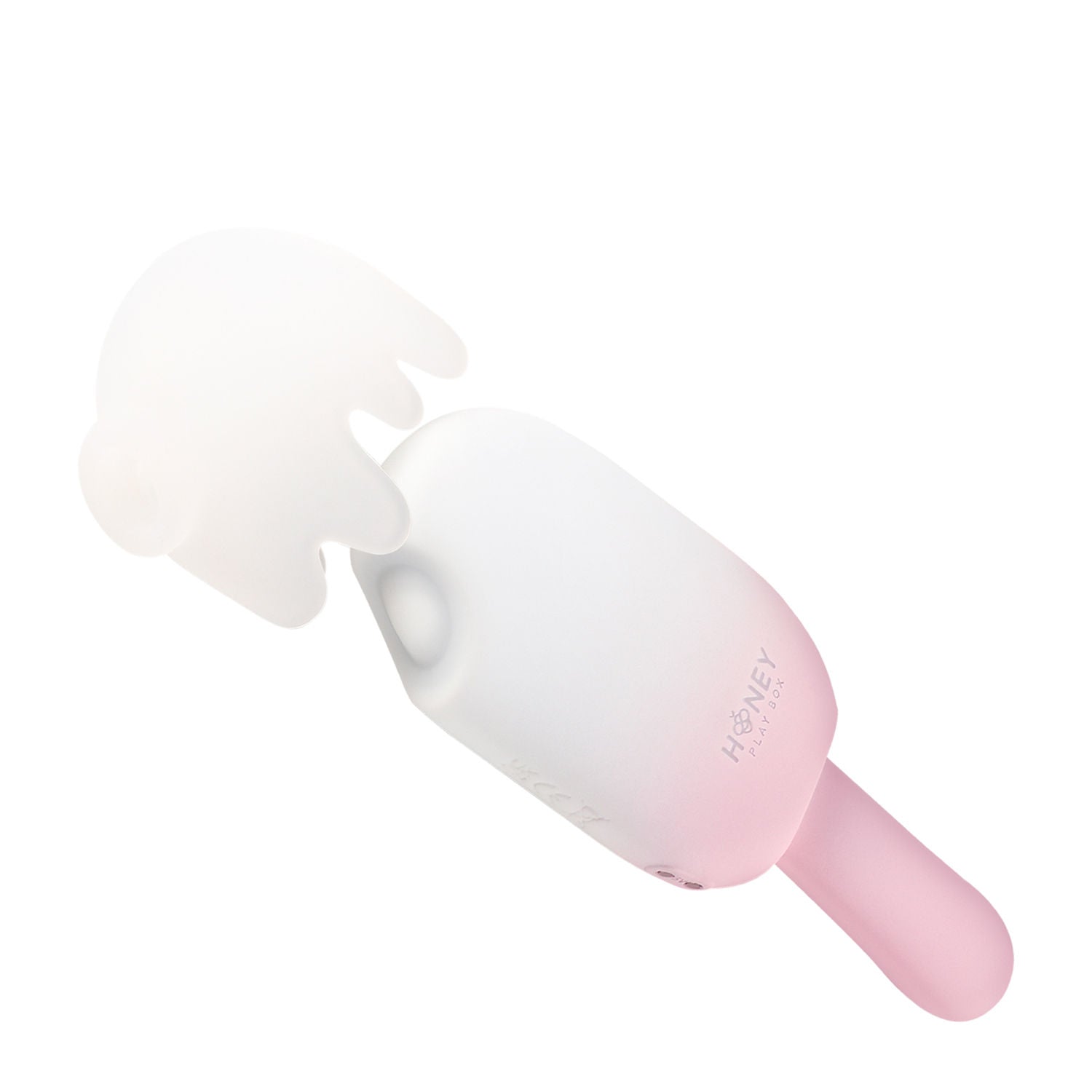 Bite Me Pink Cream Pop Clitoral Stimulator Vibrator Toy Suction Stimulator