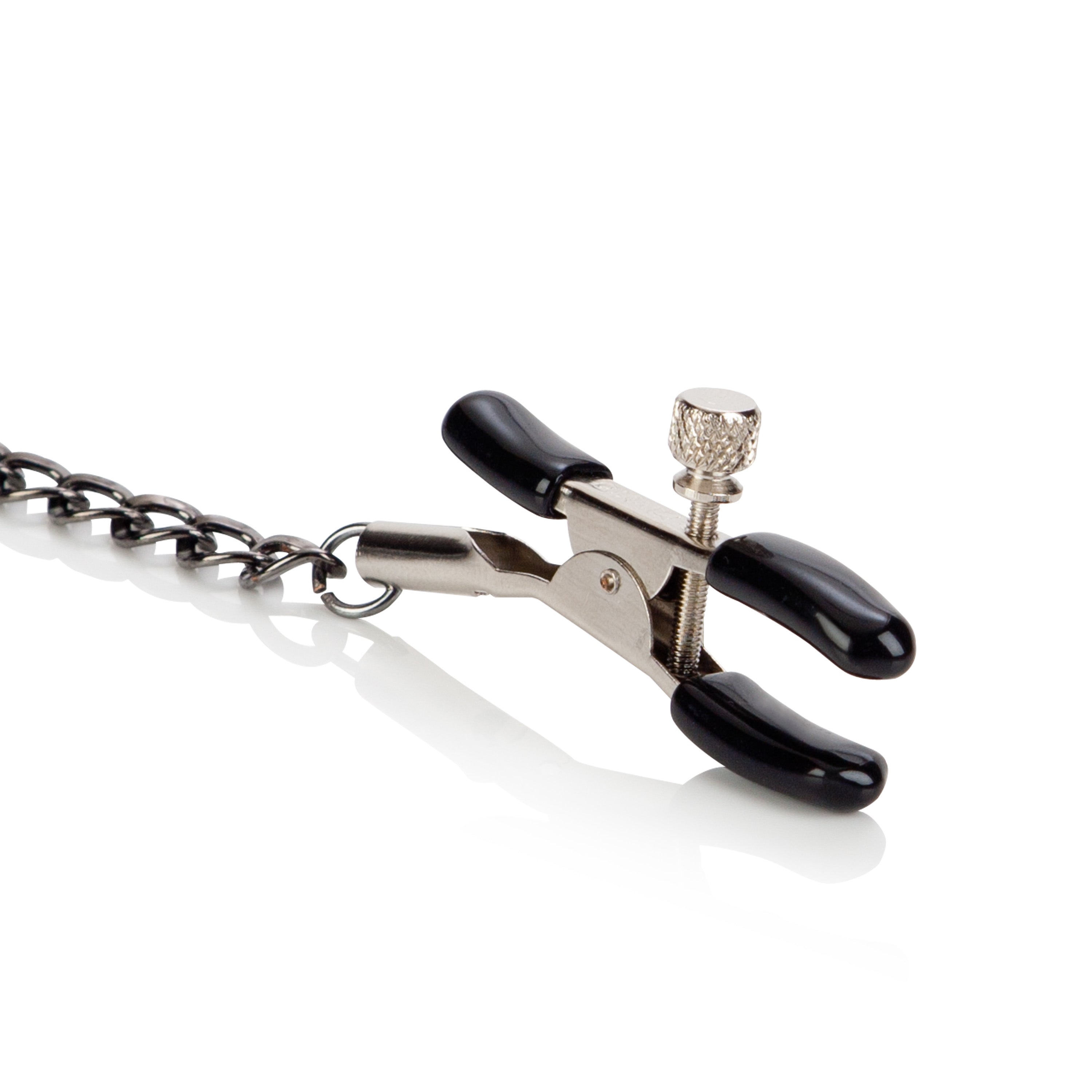 First Time Fetish Adjustable Nipple Clamps with Soft Pads > Bondage Gear > Nipple Clamps