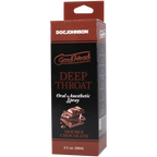 Goodhead Deep Throat Spray – Double Chocolate 2 Fl Oz Spray > Lube > Oral Gels & Sprays