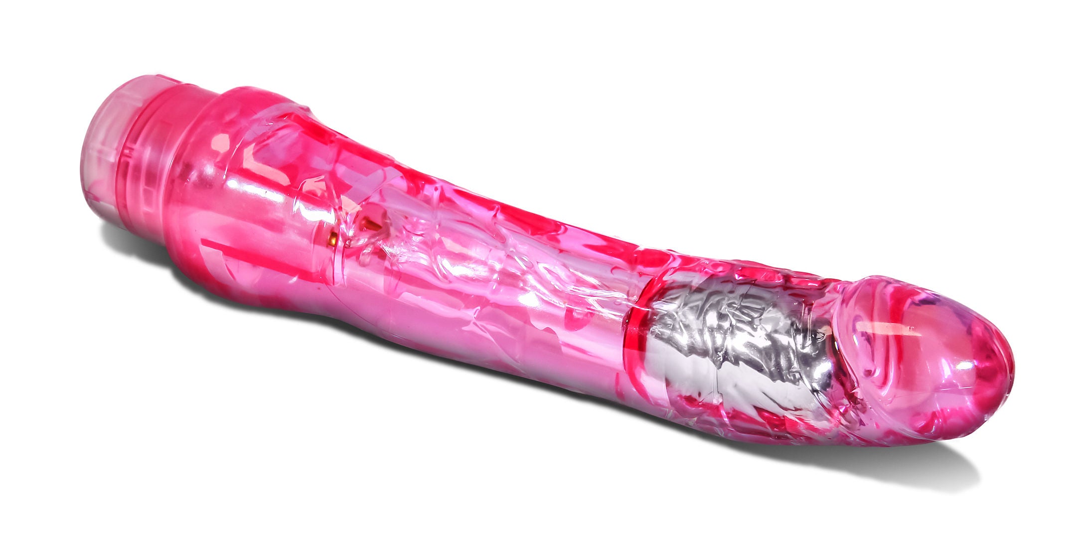 Naturally Yours Mambo Pink 9 Inch Flexible Realistic Vibrator Pink Vibrators