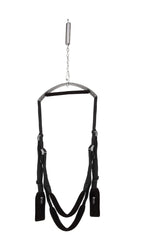 Lux Fetish Fantasy Swing Adjustable Black Bedroom Restraint > Sex Toys > Swings & Slings