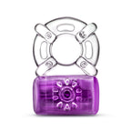 Play With Me Pleaser Cock Ring in Purple > Cock Ring > Vibrating