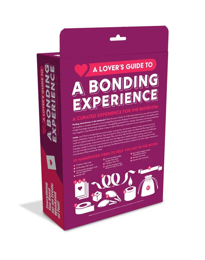 Lovers Guide To Bonding Experience – All In One Intimacy Game Kit > Bondage Gear > Bondage Kits