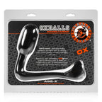 Ass X Asslock Black - Combined Cock Sling and 11 Inch Butt Plug