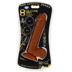 Cloud 9 Premium Silicone 8 Inch Dong with Three Cock Rings > Dildos > Realistic Dildos