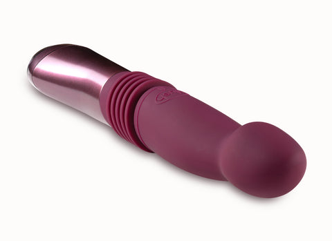 Temptasia Trixie (Wine) – Rechargeable Thrusting Dildo DONGS Thrusting