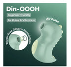 Satisfyer Din-Oooh – Compact Pressure Wave Vibrator with Two Motors > Sex Toys For Ladies > Air Pulsation