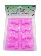 Party Penis Ice Tray - Pink Pink > Novelties > Party Supplies