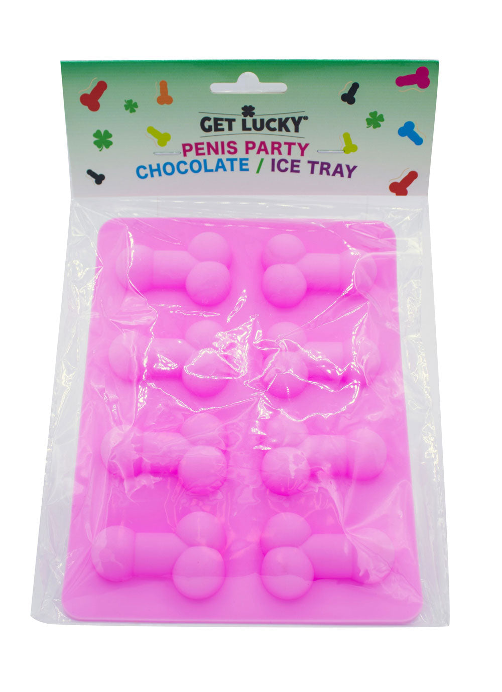 Party Penis Ice Tray - Pink Pink > Novelties > Party Supplies