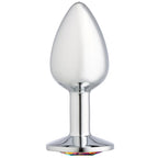 Cloud 9 Novelties Silicone Anal Plug Set with Three Sizes Silver > Anal Range > Butt Plug Kits