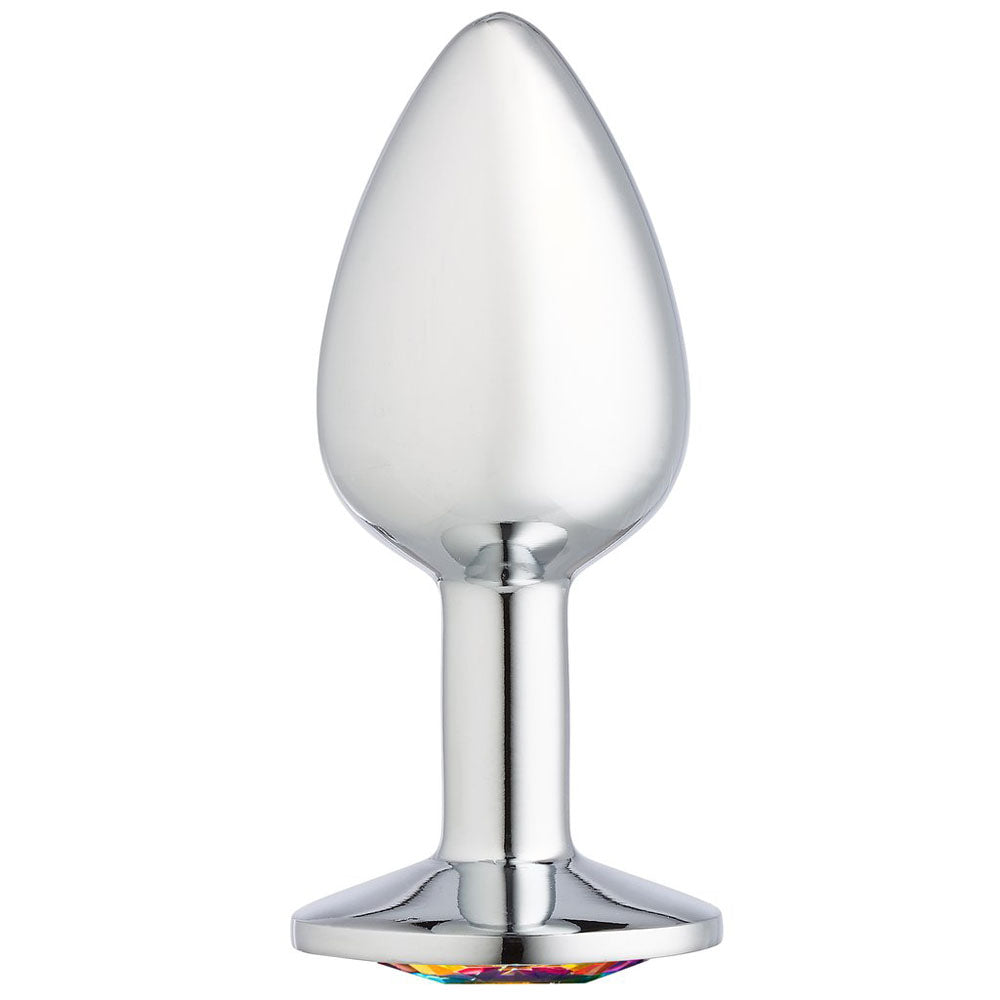 Cloud 9 Novelties Silicone Anal Plug Set with Three Sizes Silver > Anal Range > Butt Plug Kits