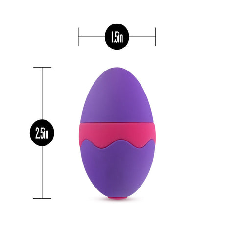Aria Flutter Tongue Clitoral Vibrator in Purple with 7 Modes STIMULATORS