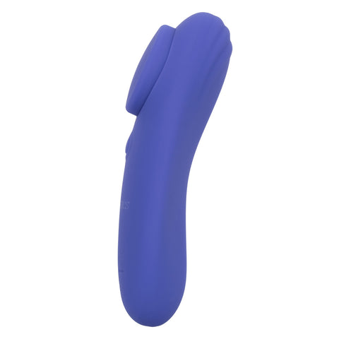 CalExotics Connect™ Panty Teaser App-Based Pleasure Device in Purple Silicone with 9 Vibration Functions and USB Rechargeable Waterproof Design Panty Vibrators