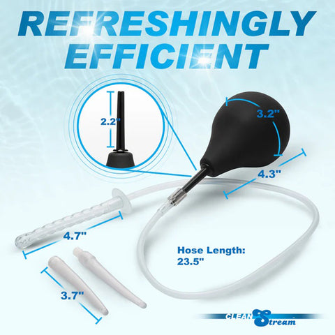 Clean Stream Enema Bulb Kit Douches