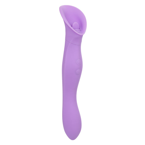 Couture Collection Dual Flickering Wand Purple Massager > Sex Toys For Ladies > Clitoral Vibrators and Stimulators