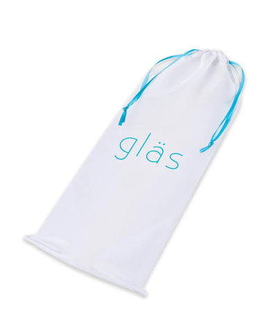 Glas 9.25" Classic Smooth Dual-Ended Clear Borosilicate Glass Dildo DONGS Glass