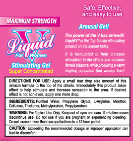 Liquid V Clitoral Stimulating Gel – Thick Formula 3 Tube Box Clitoral Stimulation Gel > Essentials > Womens Enhancers