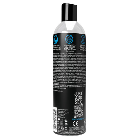 Wet Extra Sensations Cooling Tingling Silicone Blend Lubricant 8 Oz Silicone Lubricant
