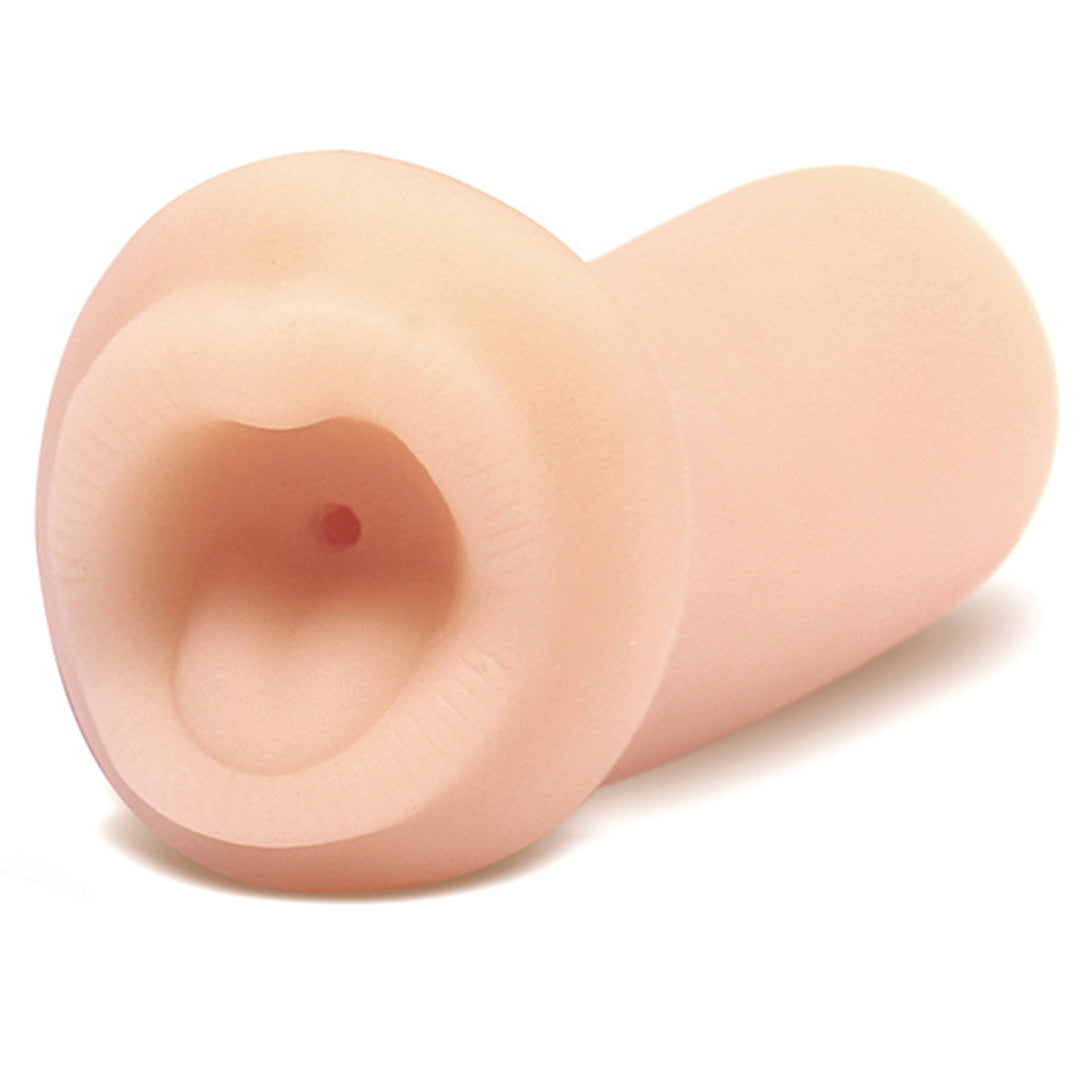 Blush Jasmine Beige Mouth Masturbator Soft and Supple Male Masturbation Toy > Sex Toys For Men > Masturbators > Manual