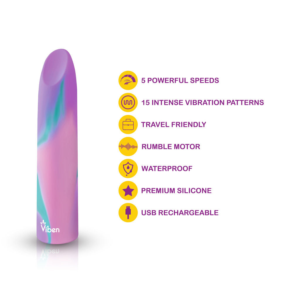 Fixation Unicorn Lipstick Bullet Vibrator with 20 Functions > Vibrators > Mini Vibrators