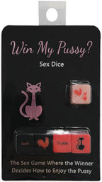 Win My Pussy Dice Game – Foreplay Couples Dice Game Default Title > Novelties > Games