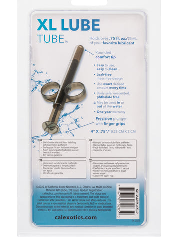 XL Lube Tube Smoke - Reusable Lubricant Dispensing Tube Lube Applicator