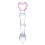 Glas Sweetheart (Pink) – Curved Glass Dildo 8 Inch > Glass > Dildos