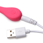 28x Plush Egg and Remote - Pink Pink > Sex Toys For Ladies > Vibrating Eggs