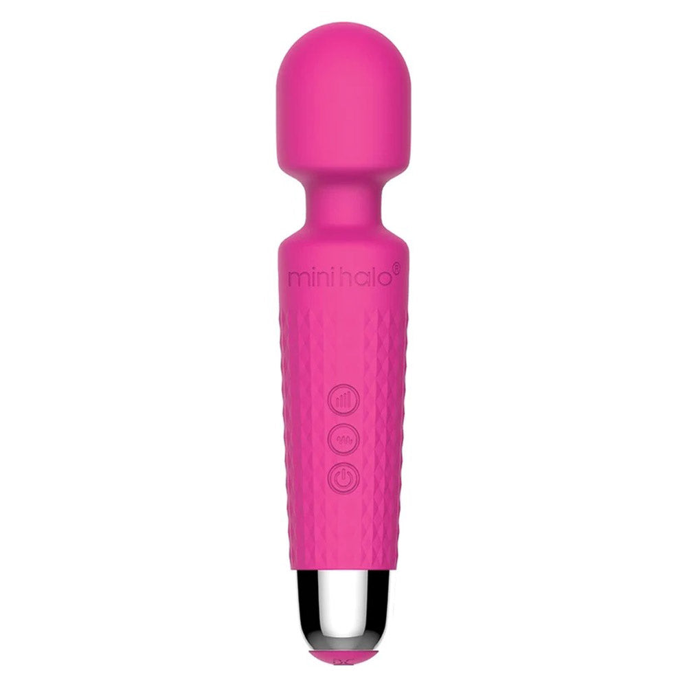 Shibari Mini Wand Halo 20X – Rechargeable Mini Massage Wand with Bendable Neck Pink > Sex Toys > Mini Massagers Main image