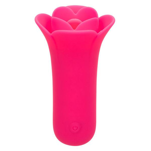 Naughty Bits Lily Licker Mini Flower Flicker Pink Massager Suction Stimulator