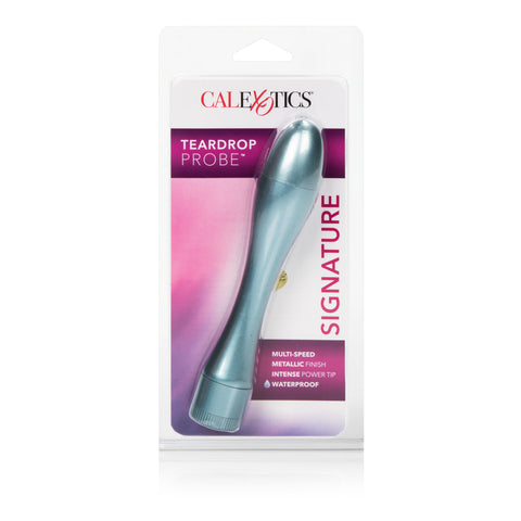 Blue Teardrop Probe Anal Vibrator Waterproof Intimate Toy ANAL TOYS