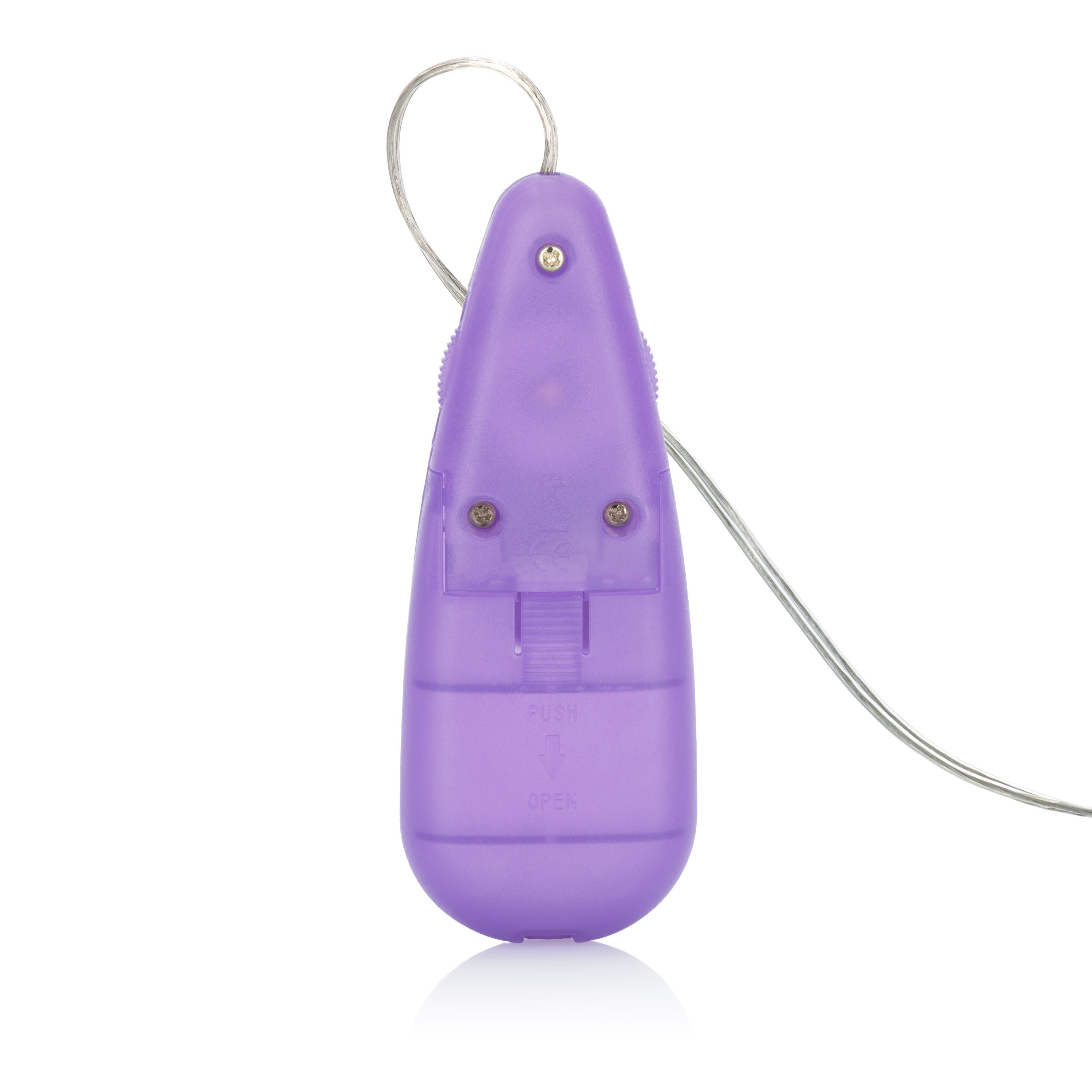 Silicone Slims Vibrating Nubby Bullet - Purple BULLETS