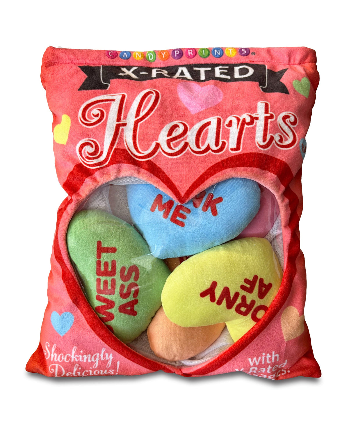 X-Rated Valentine’s Conversation Heart Pillow Set