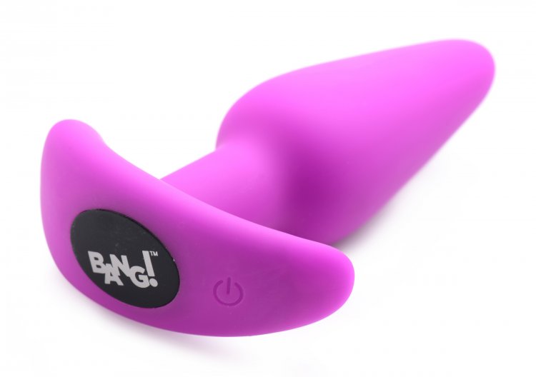 Remote Control 21x Silicone Butt Plug Vibrator Pink Toy > Anal Range > Vibrating Butt Plugs