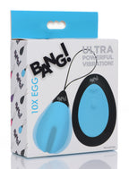 Bang 10x (Blue) – Remote-Controlled Silicone Vibrating Egg > Sex Toys For Ladies > Vibrating Eggs