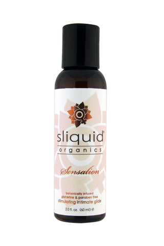 Sliquid Organics Sensation Natural Aloe-Based Stimulating Lubricant