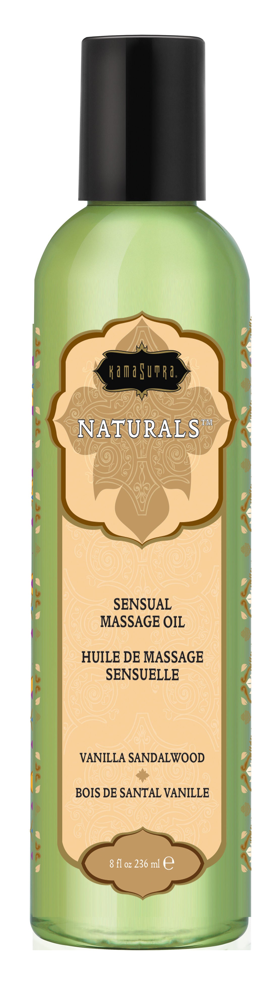 Kama Sutra Naturals Vanilla Sandalwood Massage Oil 8 Fl Oz Default Title Massage Oil