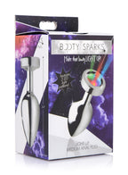 Light Up Large Anal Plug – Weighted 3 LED Light Patterns Anal Plug Multi Medium > Anal Range > Butt Plugs