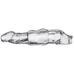 Cloud 9 Novelties Extend XL Clear Penis Sleeve 7.25 Inch with Balls Strap Sleeve > Sex Toys For Men > Penis Sleeves